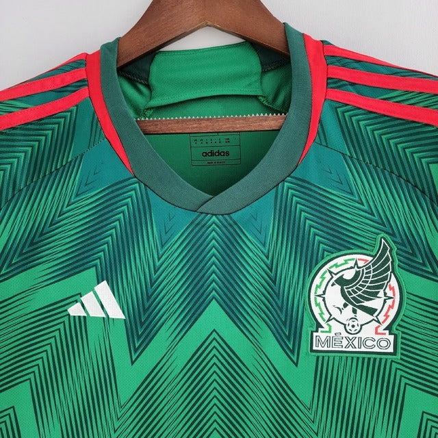 Nova Camisa Seleção do México Oficial 22/23 - Camisa 1 [PERSONÁLIZAVEL]