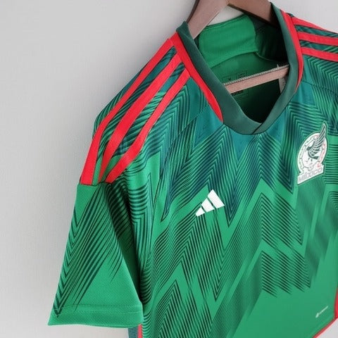 Nova Camisa Seleção do México Oficial 22/23 - Camisa 1 [PERSONÁLIZAVEL]