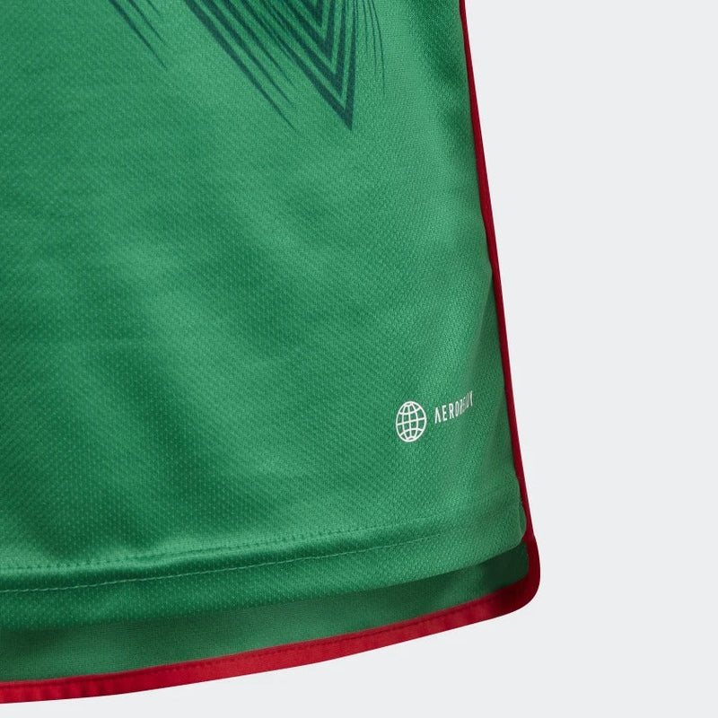 Kit Infantil Nova Camisa + Shorts do México- Nova Camisa da Seleção Mexicana 2022