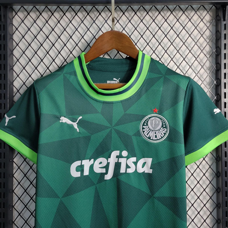 Kit Infantil Palmeiras Verde Puma 2023/24 [COMPRE 2 LEVE 3]