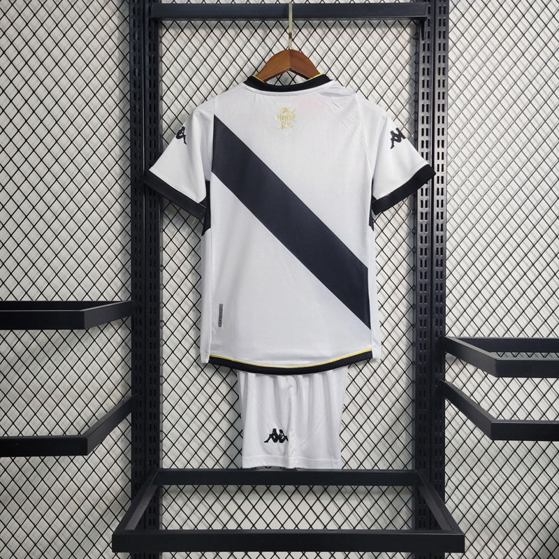 Kit Infantil Vasco Branco Kappa 2023/24 [COMPRE 2 LEVE 3]