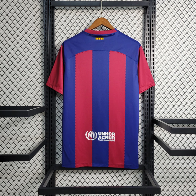 Camisa Principal Barcelona Nike 2023/24 Listrada [COMPRE 2 LEVE 3]
