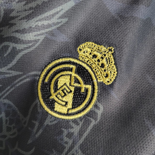 Kit Infantil Real Madrid Edição Especial Adidas 2023/24 - Preto [COMPRE 2 LEVE 3]