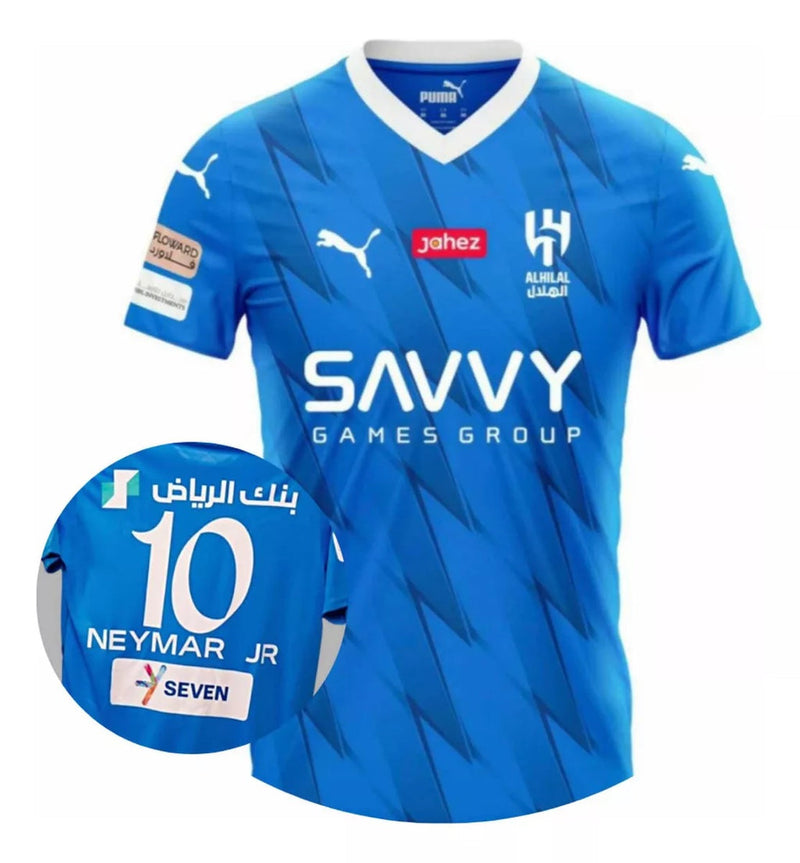 Camisa Principal Al-Hilal Puma 2023/24 Azul [COMPRE 2 LEVE 3]