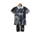 Kit Infantil Real Madrid Edição Especial Adidas 2023/24 - Preto [COMPRE 2 LEVE 3]